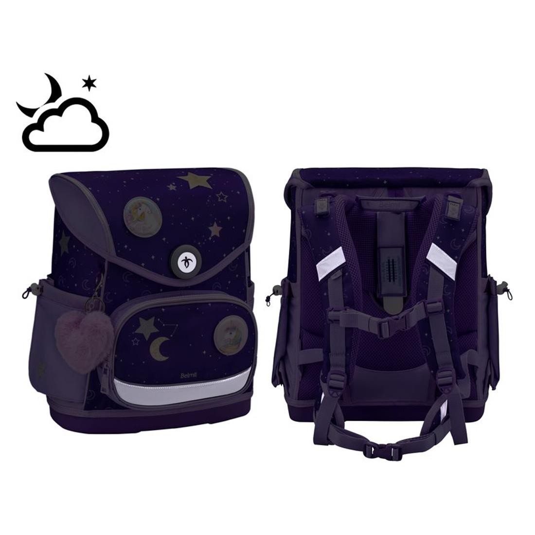 Belmil Purple Chic Ergonomik Mıknatıslı Okul Çantası 405-41/P/1