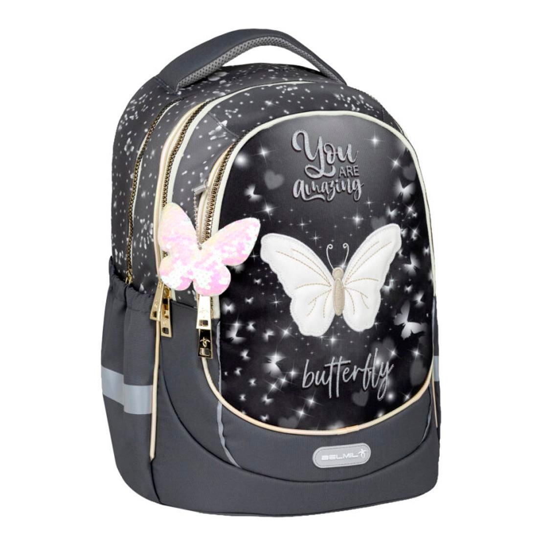 Belmil Amazing Butterfly Ergonomik Okul Çantası 338-87