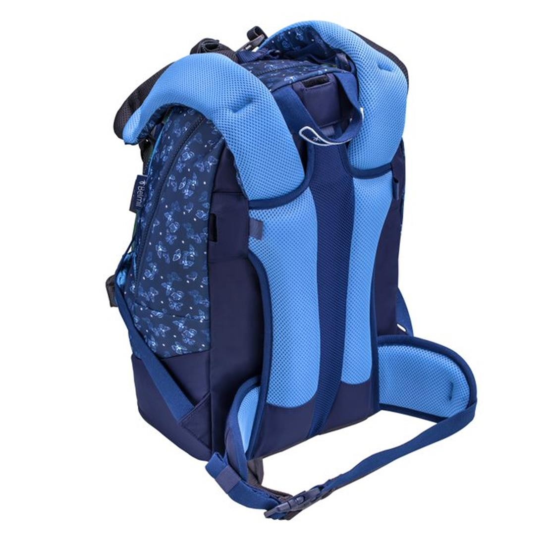 Belmil Flower Jeans Chic 2 in 1 Ergonomik Okul Çantası 338-84/P/7