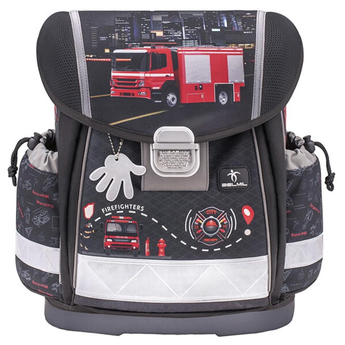 Belmil Firetruck 2 Ergonomik Okul Çantası 403-13/AG