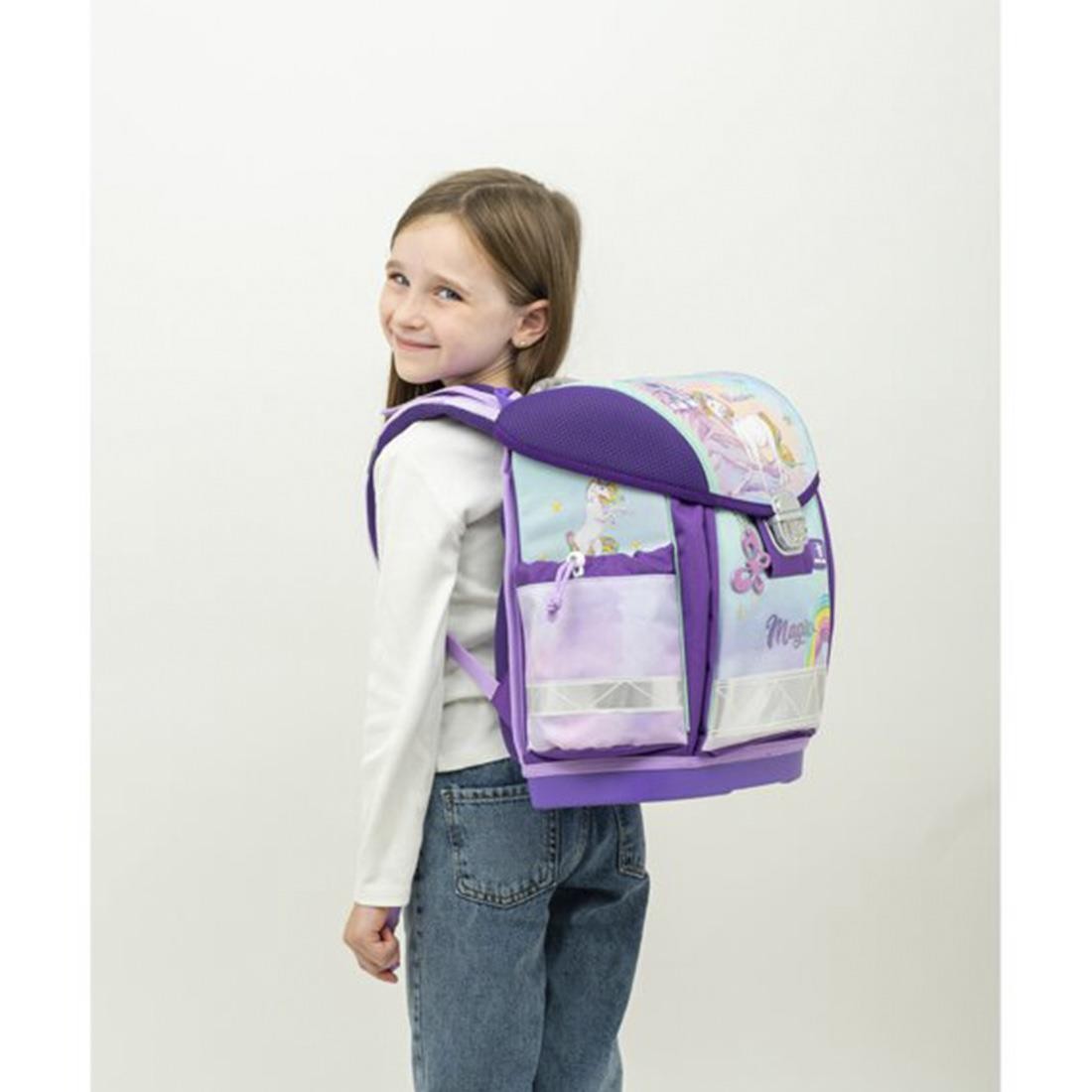 Belmil Rainbow Unicorn Magic Ergonomik Okul Çantası 403-13/AG