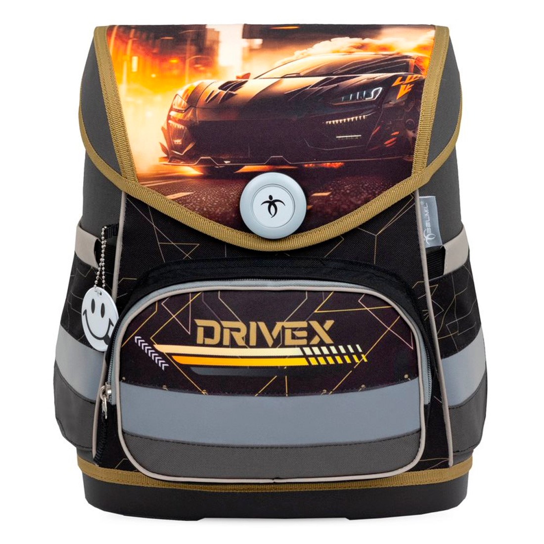 Belmil Drivex Ergonomik Mıknatıslı Okul Çantası 405-41/AG