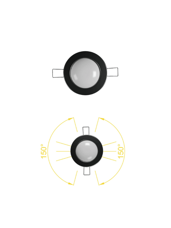 2″ Spot Downlight - 2 inch Sıva Altı Yuvarlak Spot Armatür