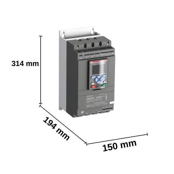 ABB PSE Yumuşak Yolverici 30-600-70 (15kW , 400VAC Soft Starter) - 1SFA897103R7000