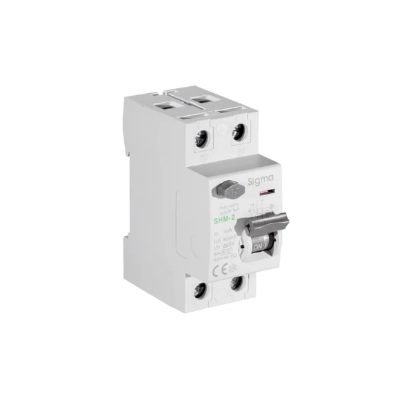SFM 2P 30mA 25A 10kA Kaçak Akım Koruma Şalteri - Kaçak Akım Rölesi A Tip - 2 Kutuplu - SFM2025030