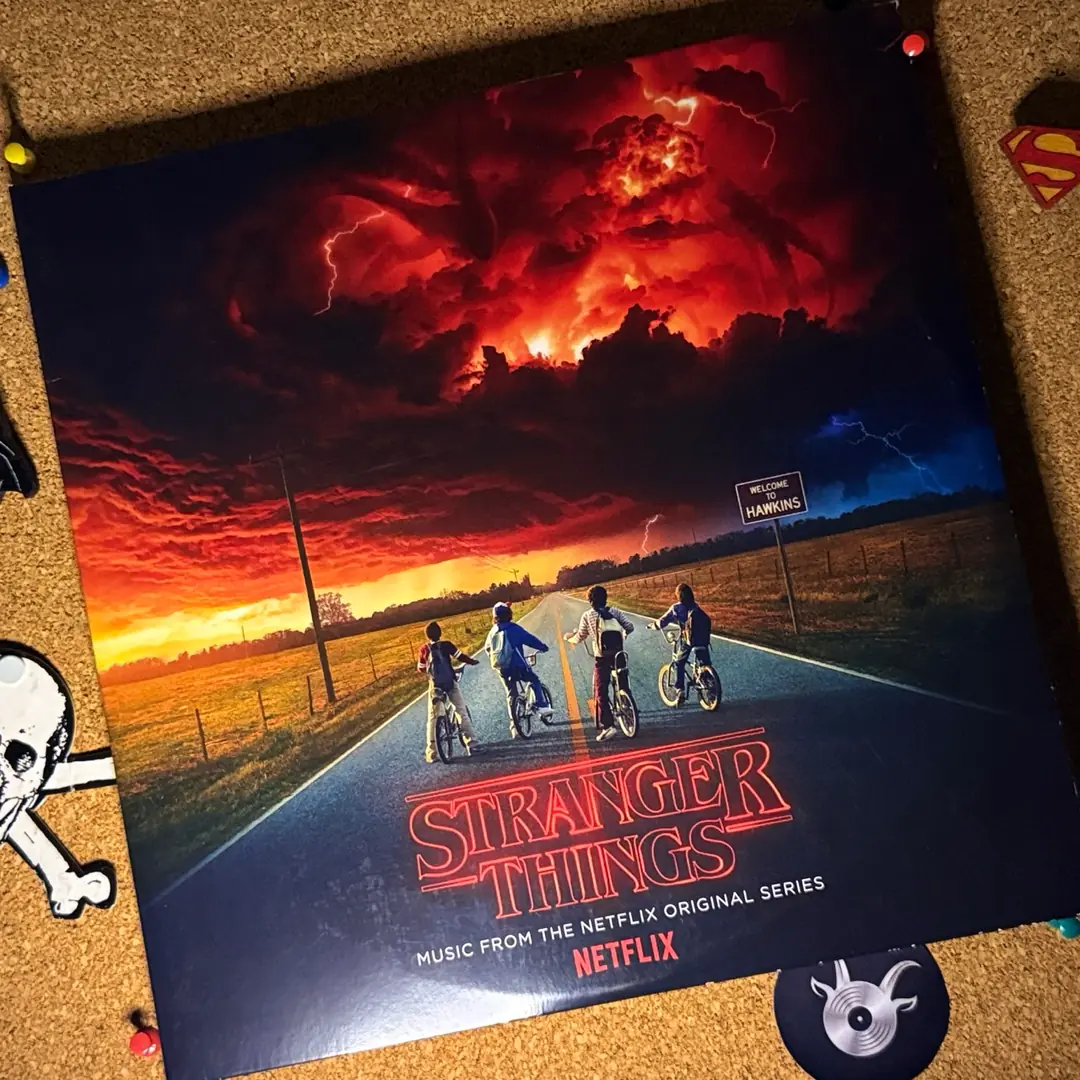 Stranger Things Soundtrack 2LP / 2018 - EU Plak | The G.O.A.T. Records