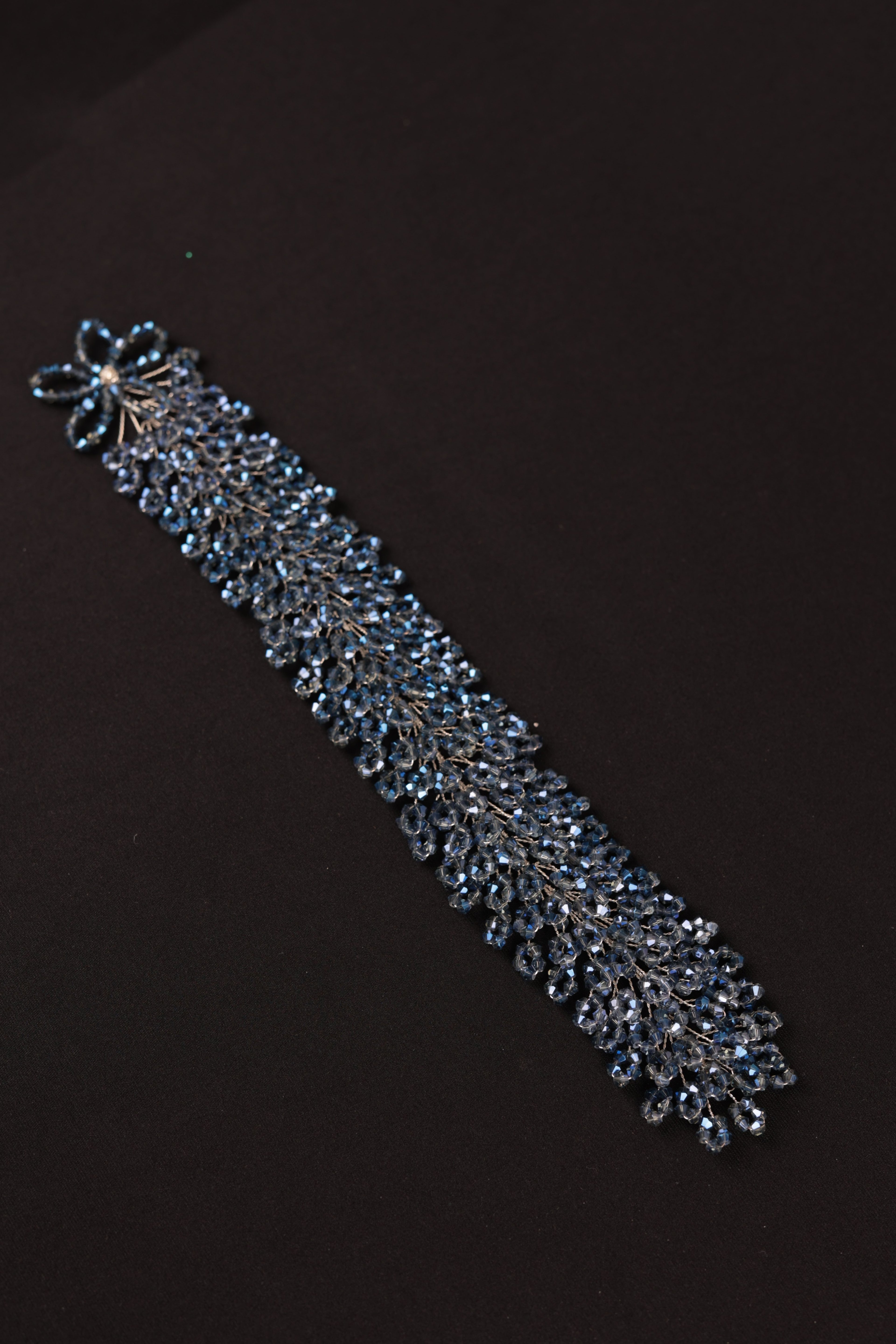 Bead Embroidered Engagement Hairpin | 1116