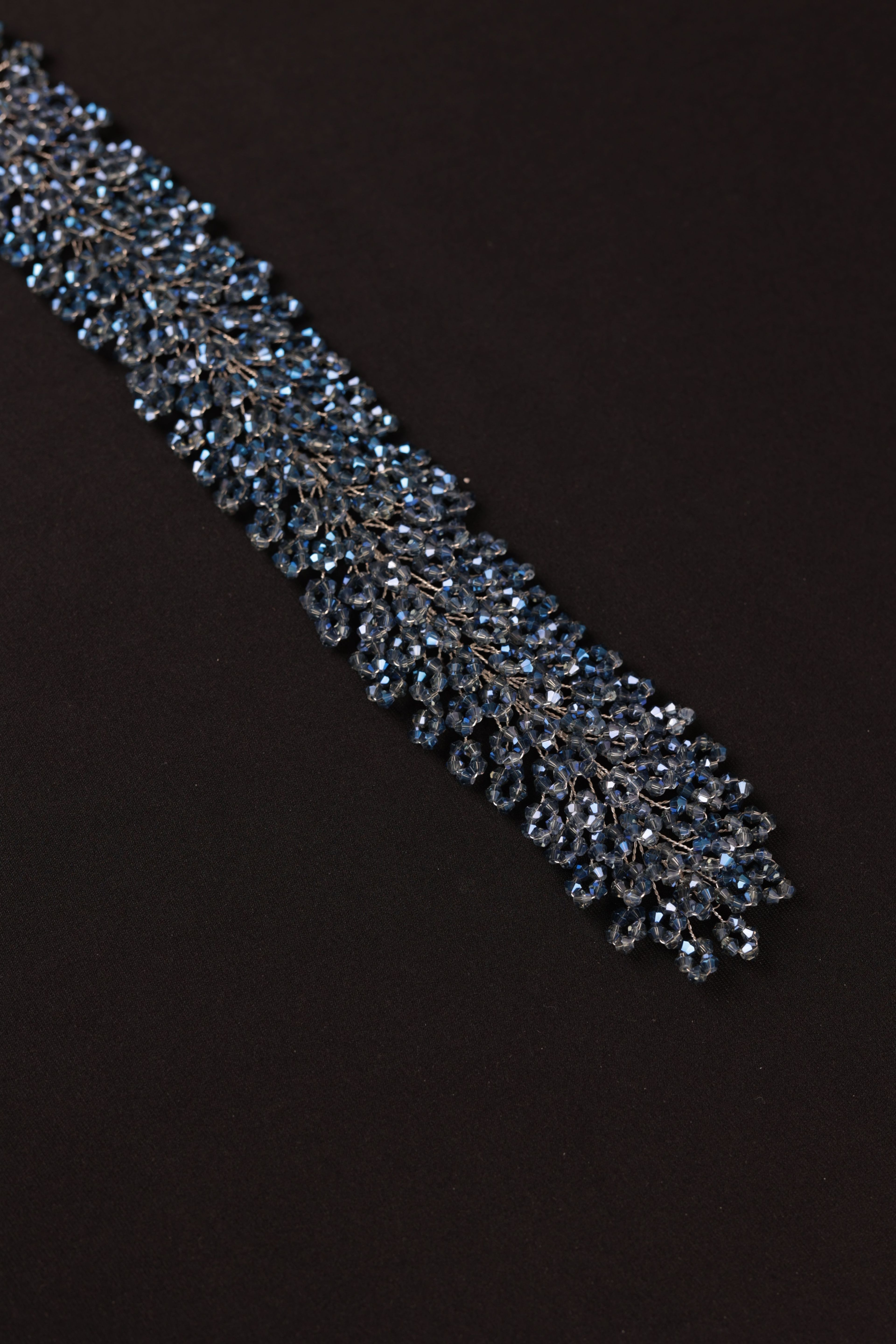 Bead Embroidered Engagement Hairpin | 1116
