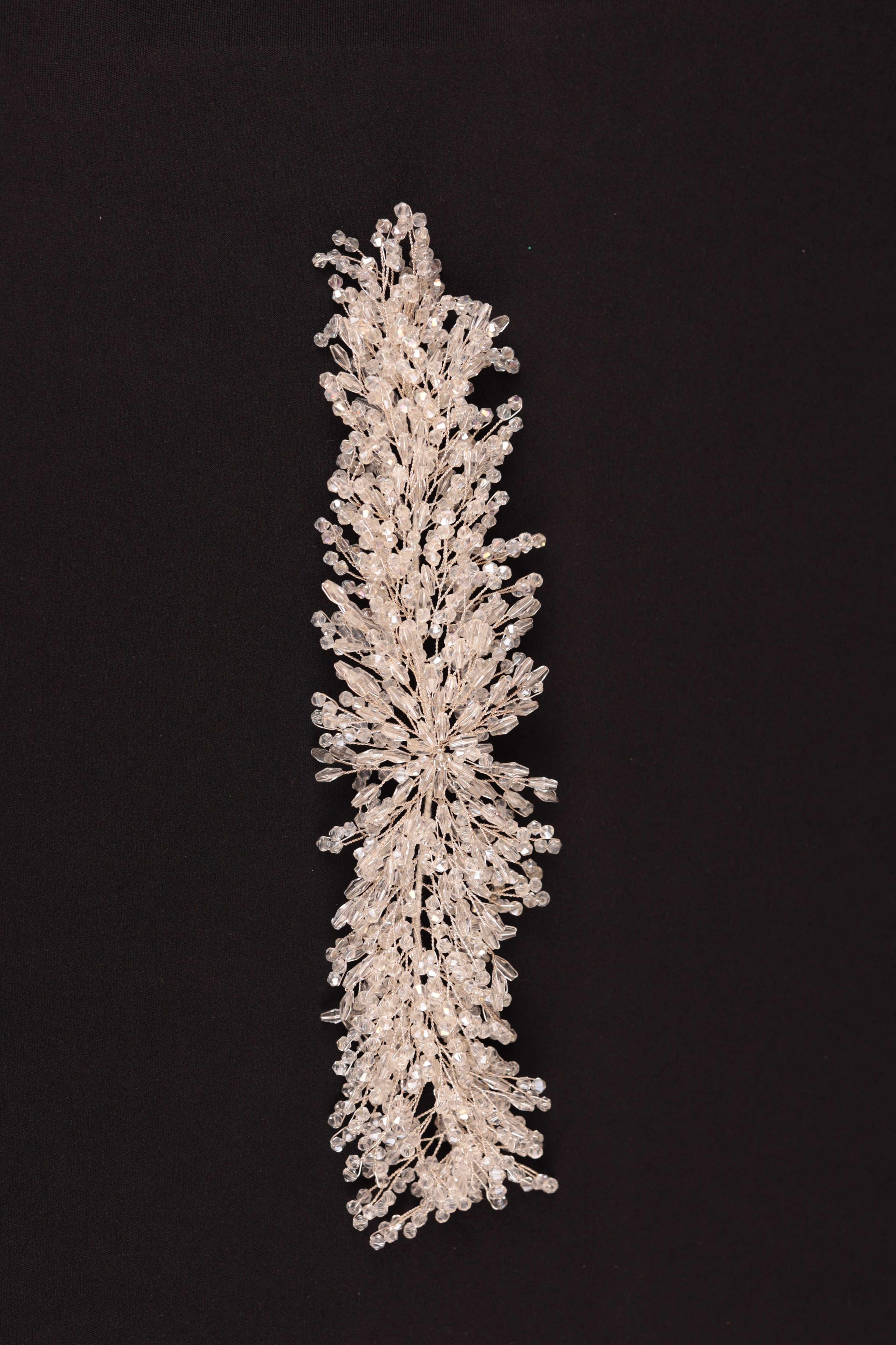 Crystal Embroidered Bridal Hairpin | 1102