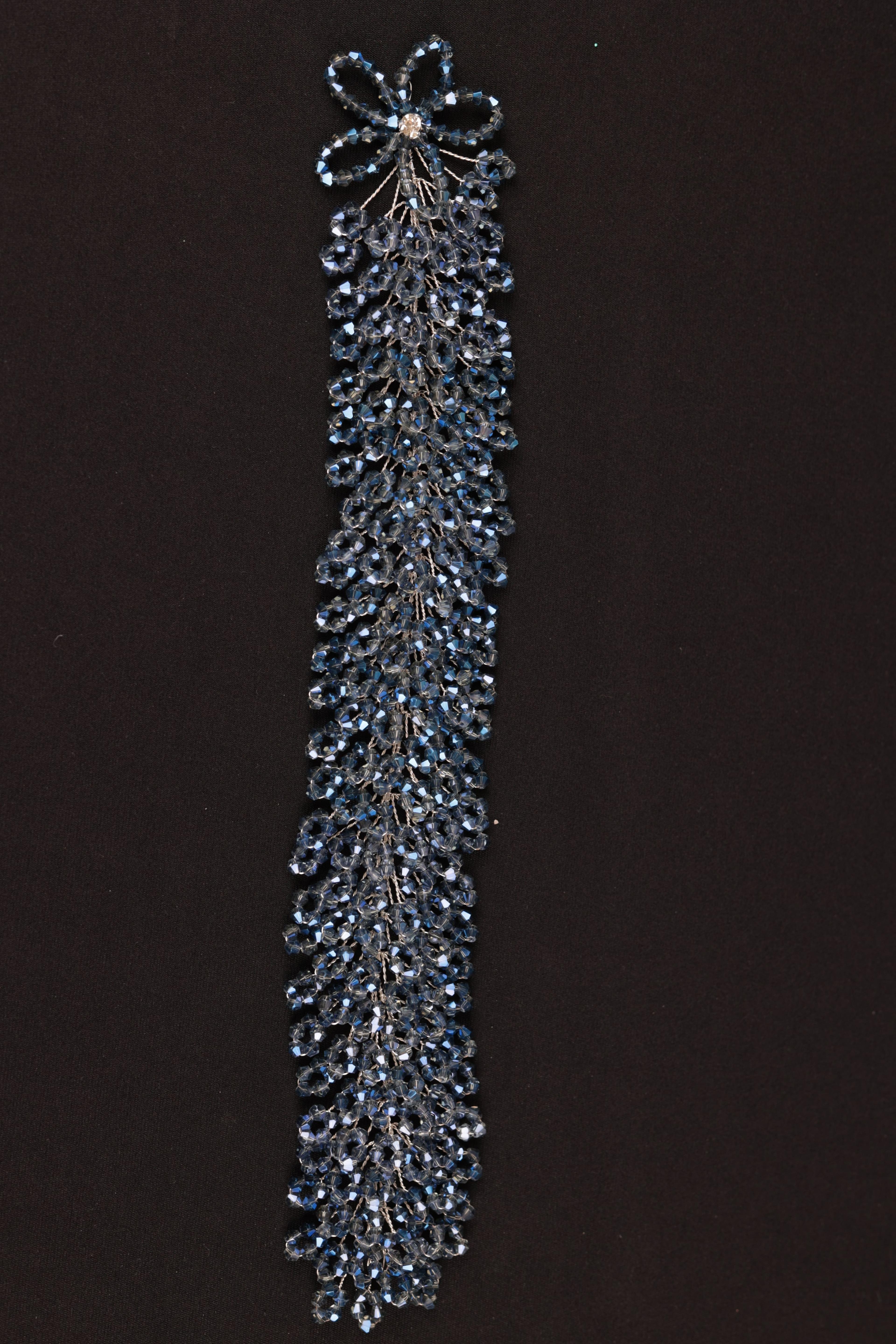 Bead Embroidered Engagement Hairpin | 1116