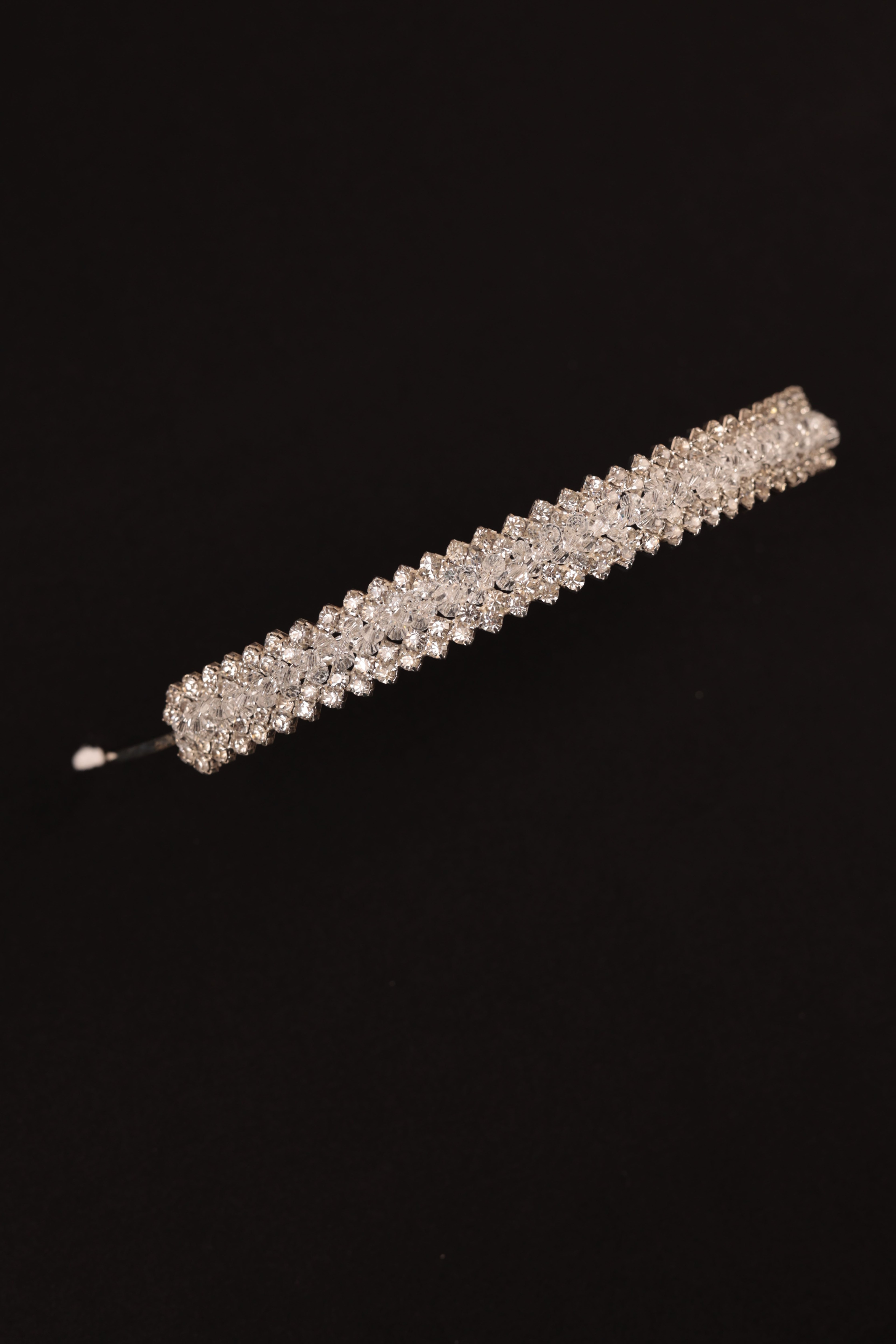 Crystal Embroidered Beaded Bridal Hairpin | 1063