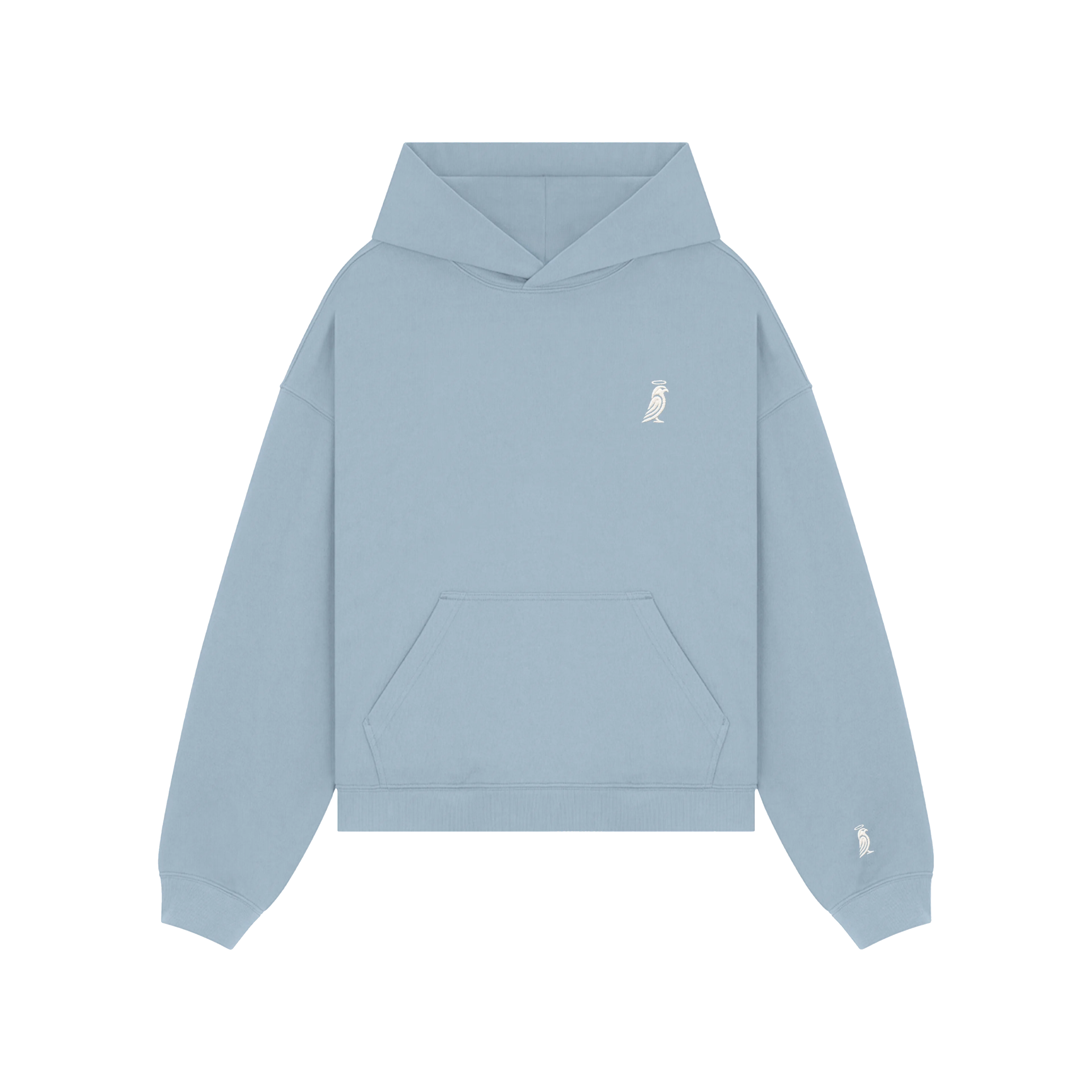 Nakışlı Comfort Fit Hoodie