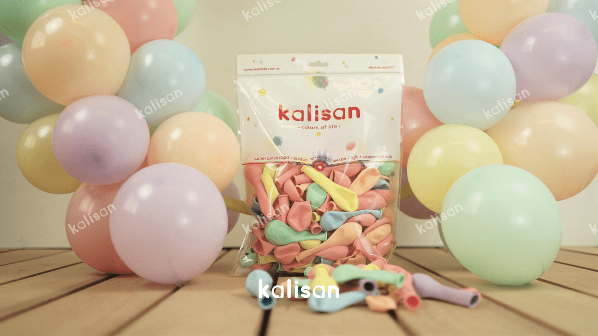 MAKARON BALON KALİSAN 5 İNÇ PK 10 LU