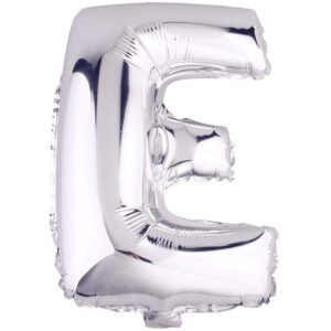 HARF BALON GÜMÜŞ RENK 16 İNÇ 36 CM  - E