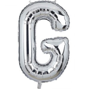 HARF BALON GÜMÜŞ RENK 40 İNÇ 100 CM  - G