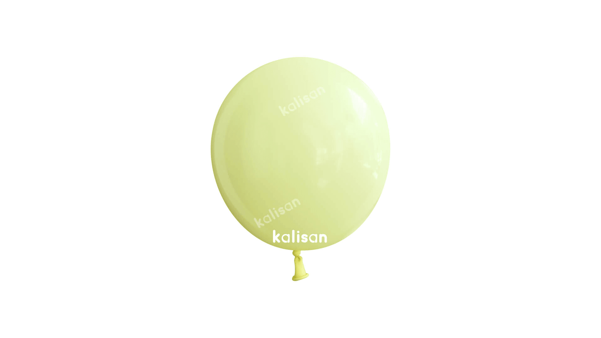 MAKARON BALON KALİSAN 5 İNÇ PK 10 LU - sarı