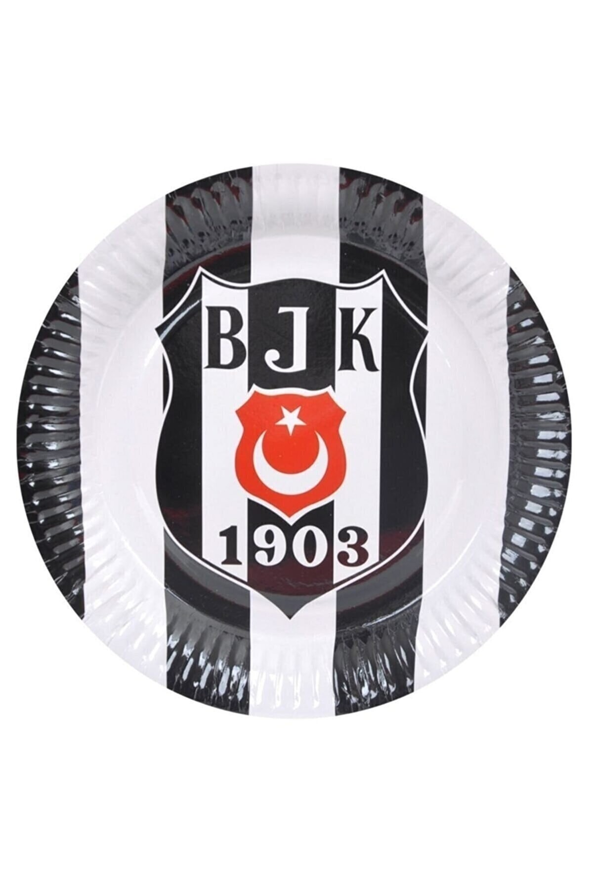 Beşiktaş Karton Tabak Lisanslı PK 8 li