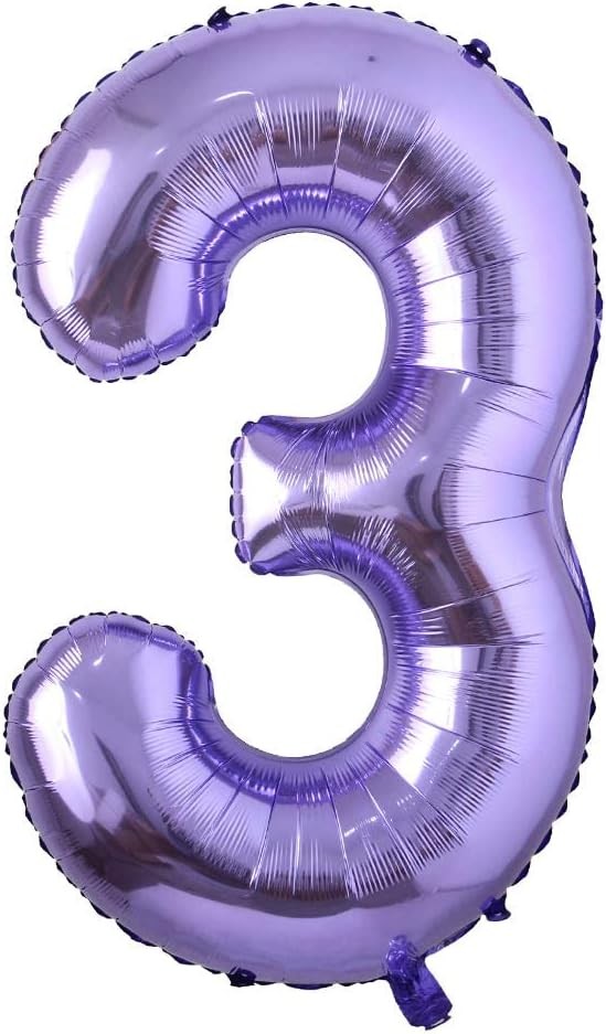 Folyo Balon Mor Renk 40 inç 100 cm   - 3