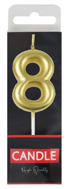 Pasta Mumu Rakam Gold Renk Parlak  - 8