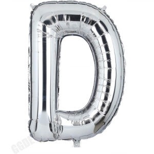 HARF BALON GÜMÜŞ RENK 40 İNÇ 100 CM  - D