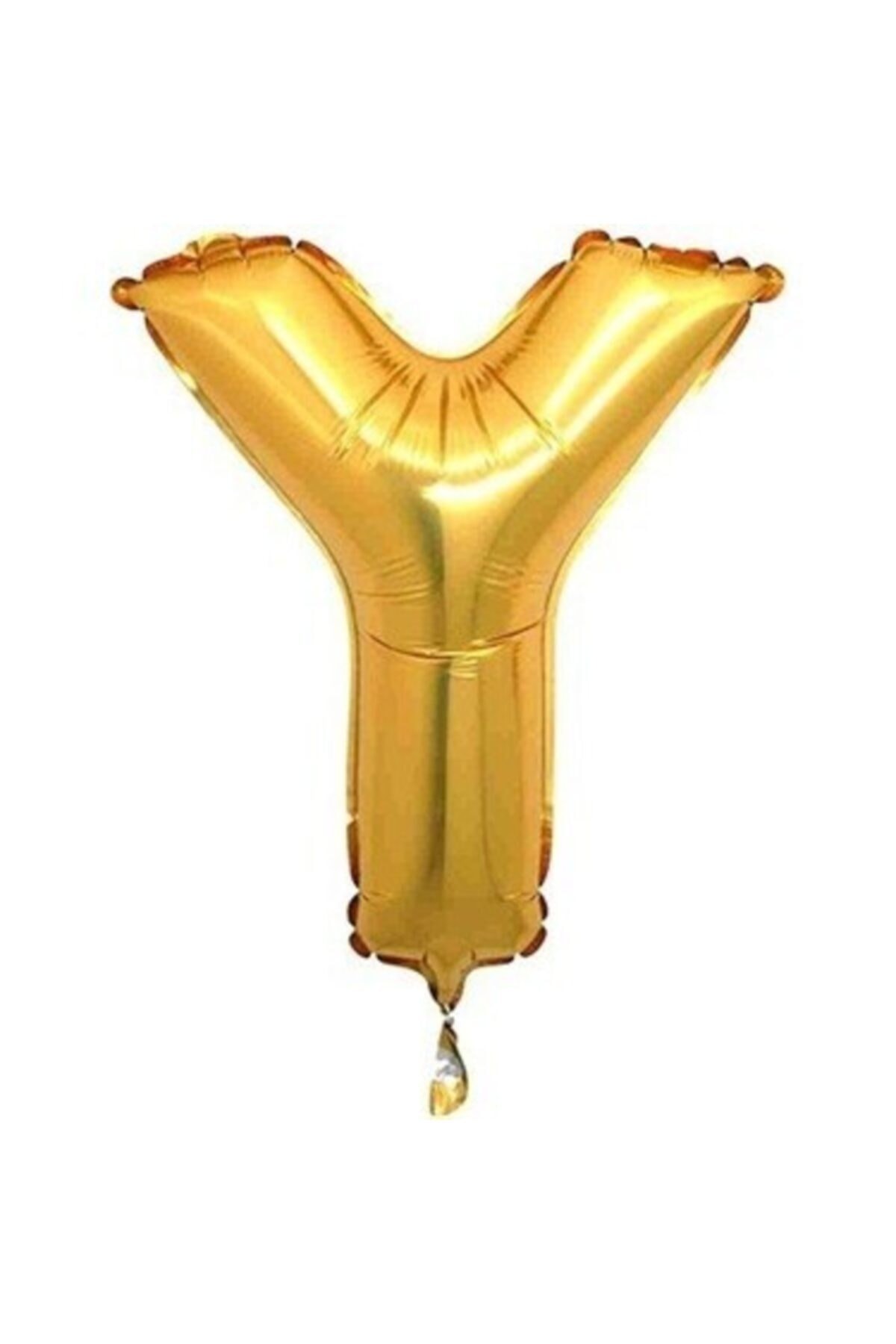 Harf Balon Folyo Y Harfi Gold 34 Inç (76 Cm)