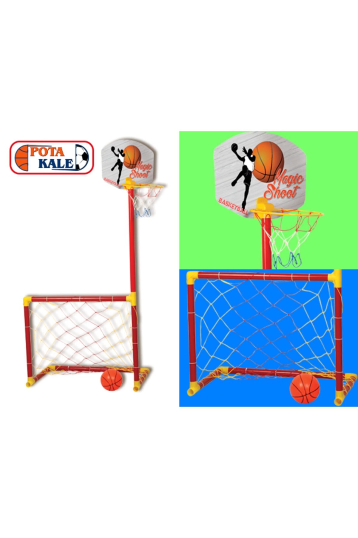 Portatif Kale Ve Basket Potası Matrax Oyuncak 224