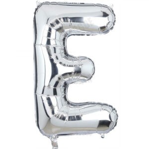 HARF BALON GÜMÜŞ RENK 40 İNÇ 100 CM  - E