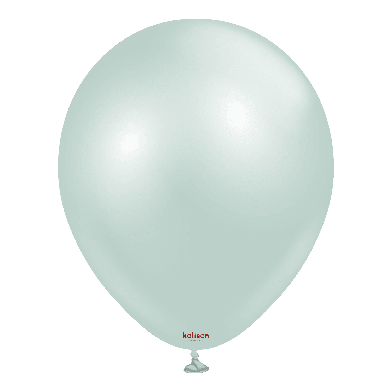 Kalisan Balon Aura Serisi Simli Parlak 12 inç  - Buz Yeşili(İce Mint)