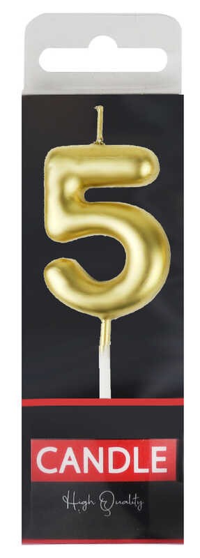 Pasta Mumu Rakam Gold Renk Parlak  - 5