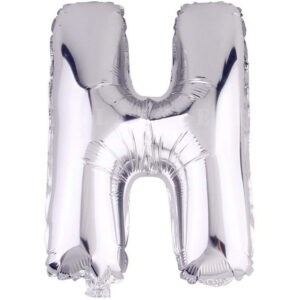 HARF BALON GÜMÜŞ RENK 16 İNÇ 36 CM  - H
