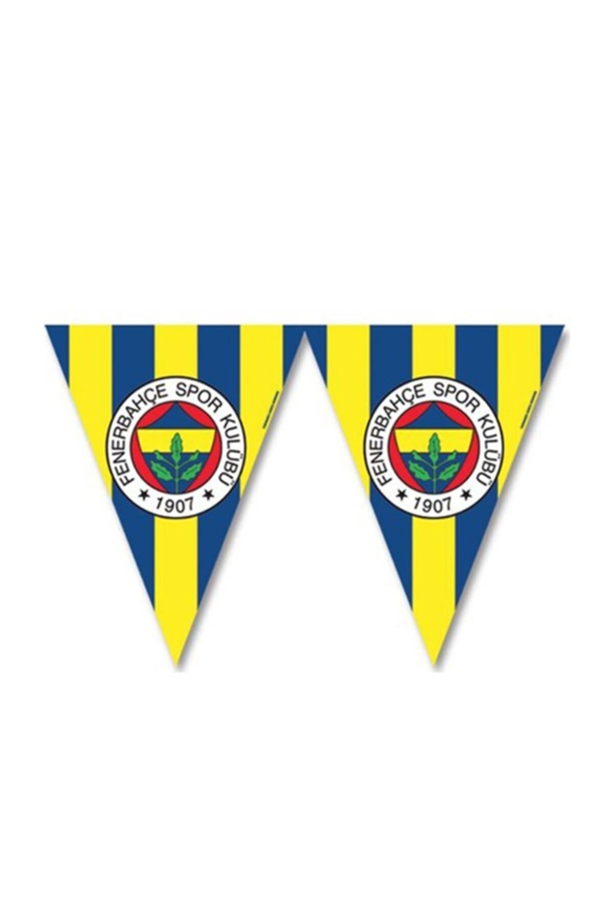 Fenerbahçe Üçgen Flama Bayrak Set