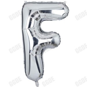 HARF BALON GÜMÜŞ RENK 40 İNÇ 100 CM  - F