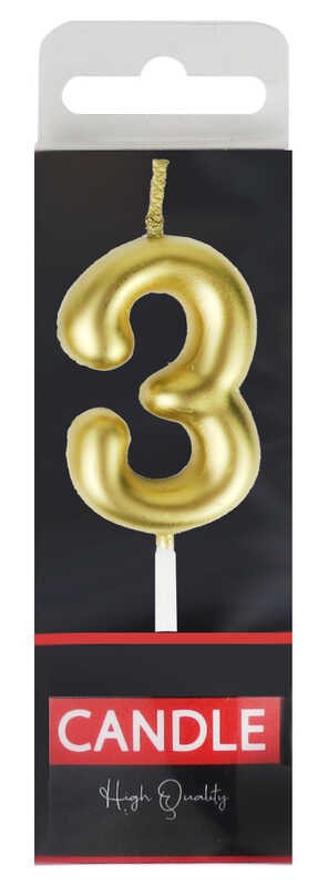 Pasta Mumu Rakam Gold Renk Parlak  - 3