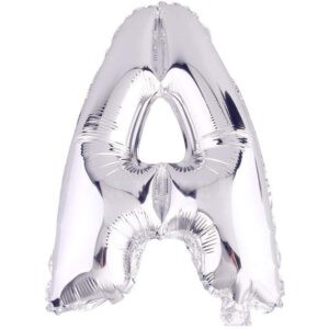 HARF BALON GÜMÜŞ RENK 16 İNÇ 36 CM  - A