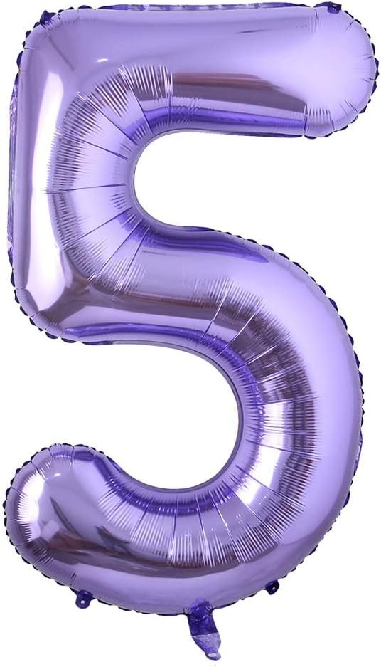 Folyo Balon Mor Renk 40 inç 100 cm   - 5