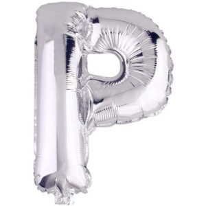 HARF BALON GÜMÜŞ RENK 16 İNÇ 36 CM  - P