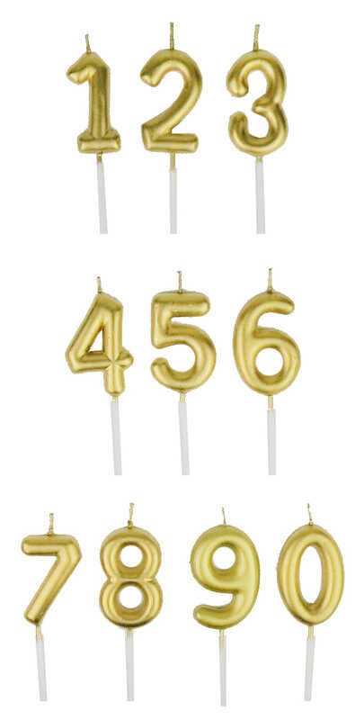 Pasta Mumu Rakam Gold Renk Parlak 