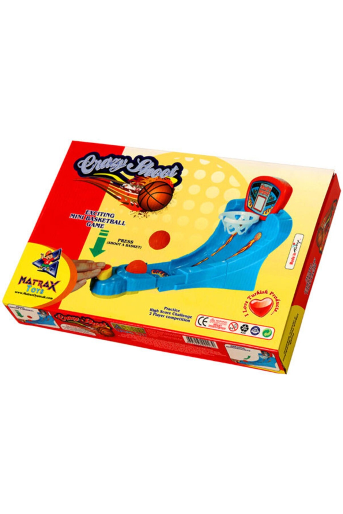 Çılgın Atış Mini Basket Oyunu Matrax Oyuncak