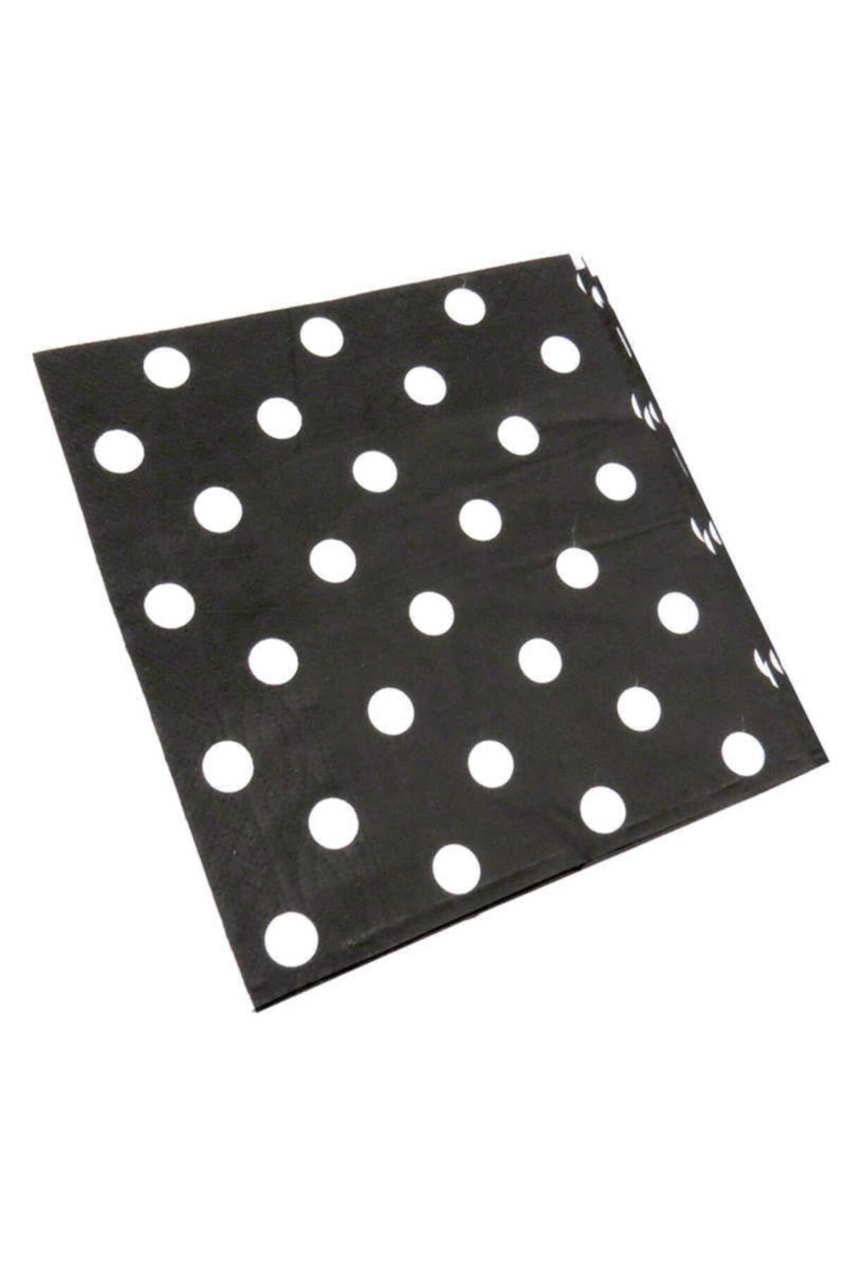 Puantiyeli Siyah Renk 33*33 cm Kağıt Peçete