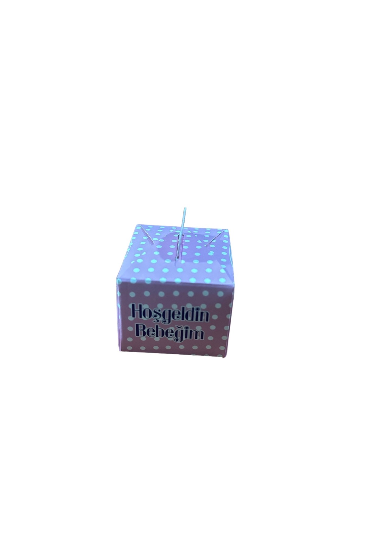 LOKUM KUTUSU KARTON HOŞGELDİN BEBEĞİM PEMBE PK 25 Lİ