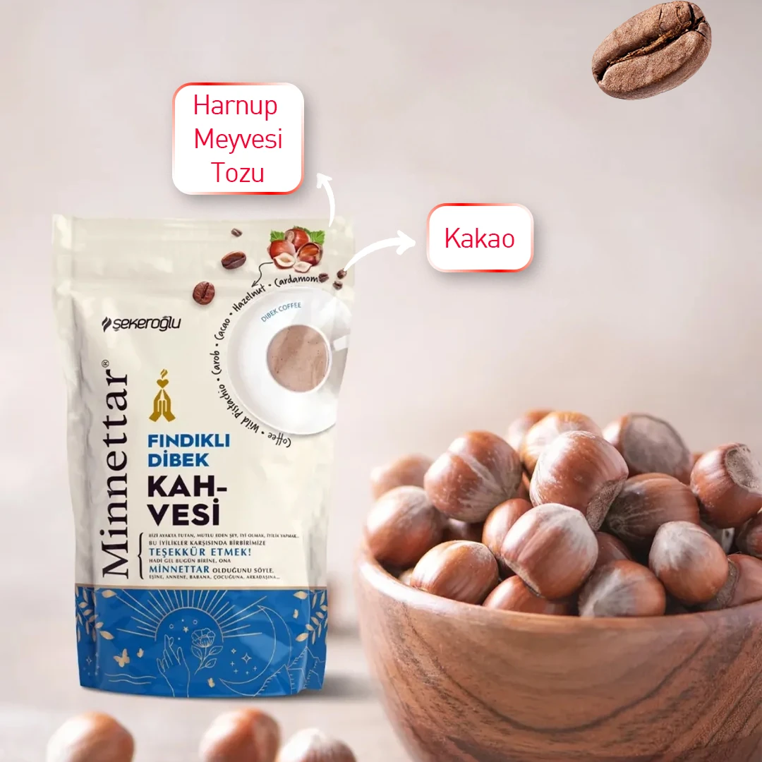 Minnettar Fındıklı Dibek Kahvesi 165 gr