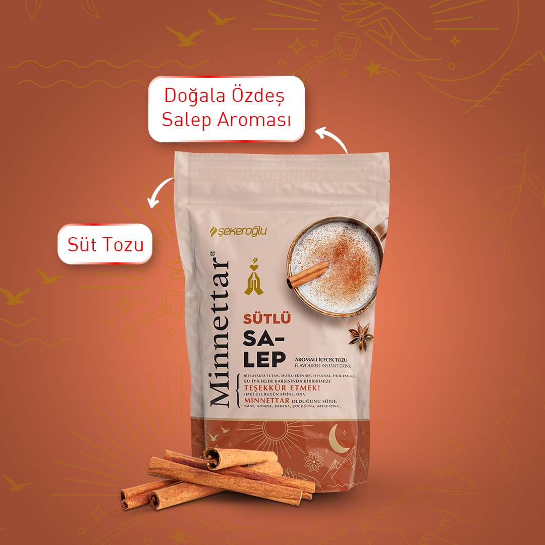 Minnettar Sütlü Salep 200 gr