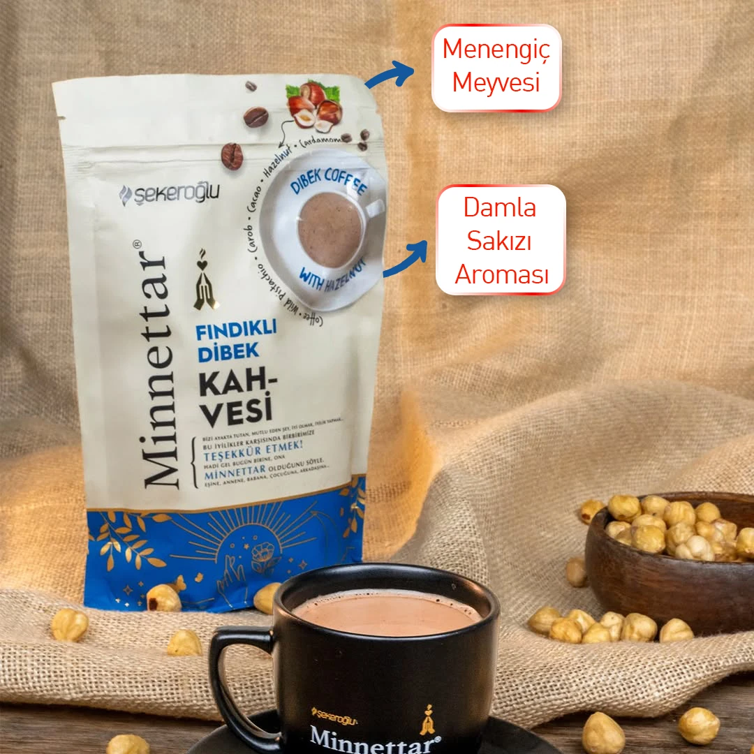 Minnettar Fındıklı Dibek Kahvesi 165 gr