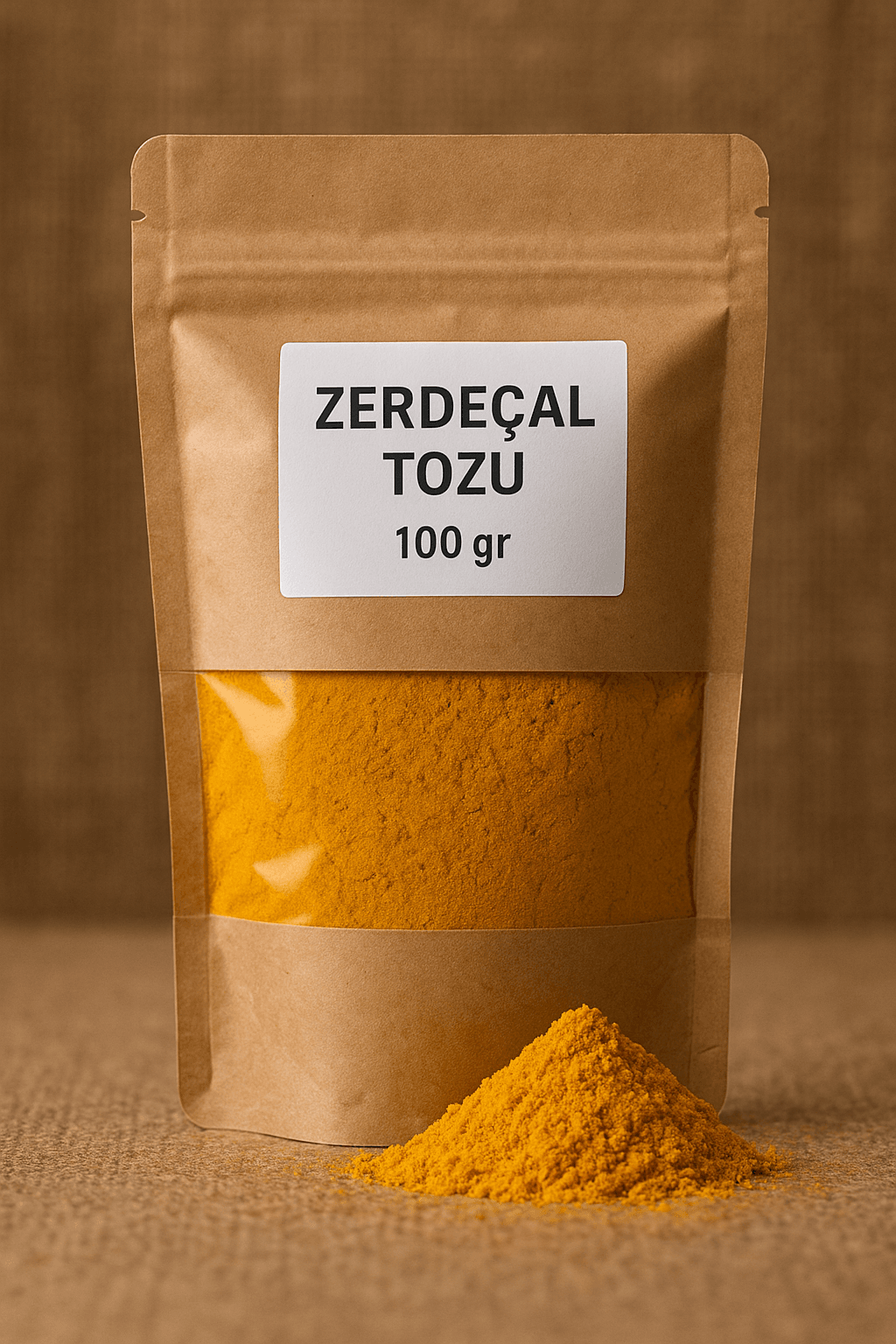 Zerdeçal Tozu 100 gr – %100 Doğal, Taze ve Şifa Kaynağı Baharat