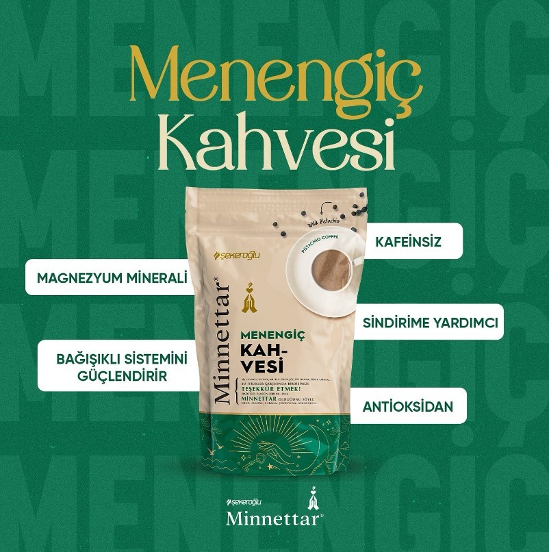 Minnettar Menengiç Kahvesi 5 X 1000 gr ( 5 Adet )