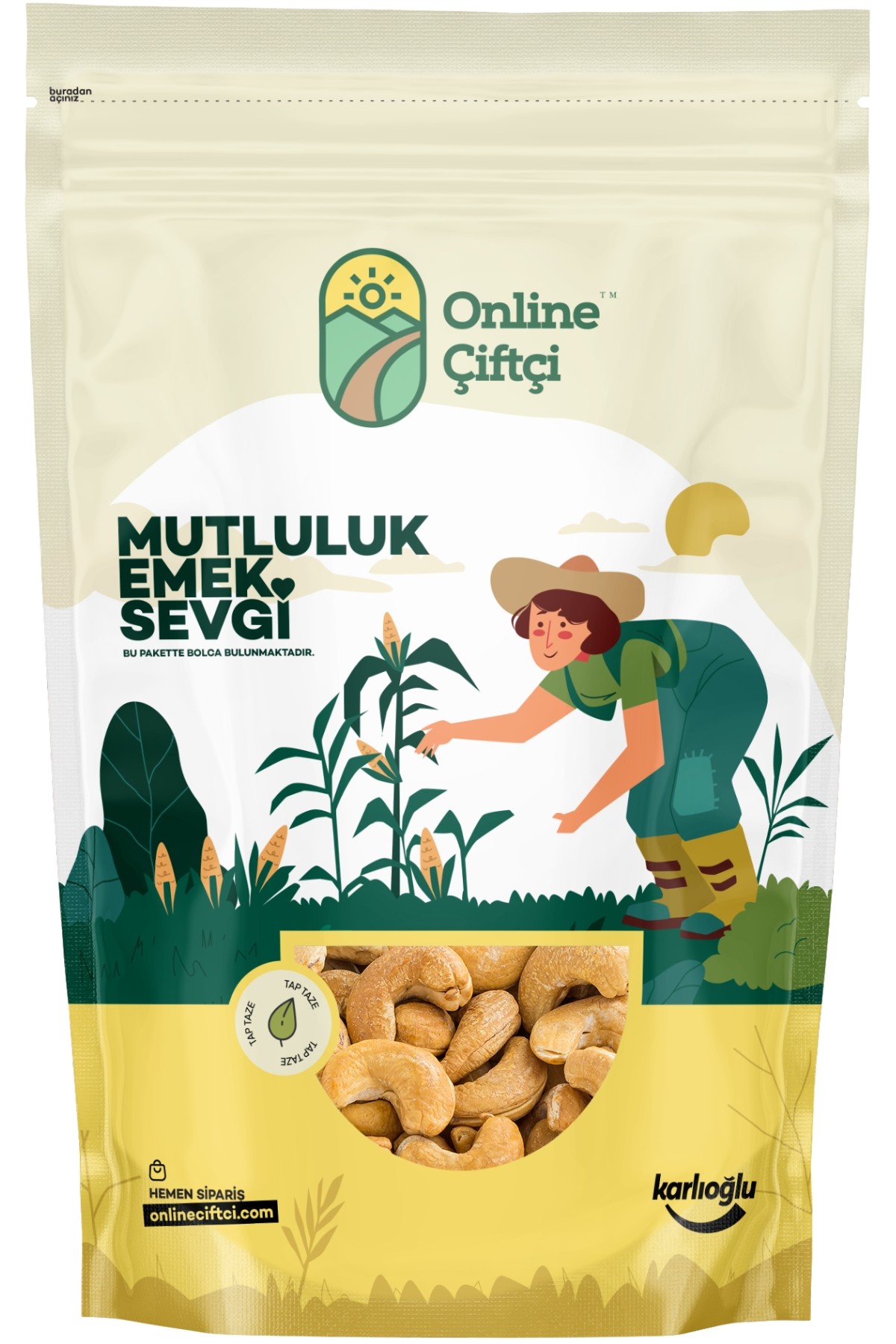 Kavrulmuş Kaju 1Kg