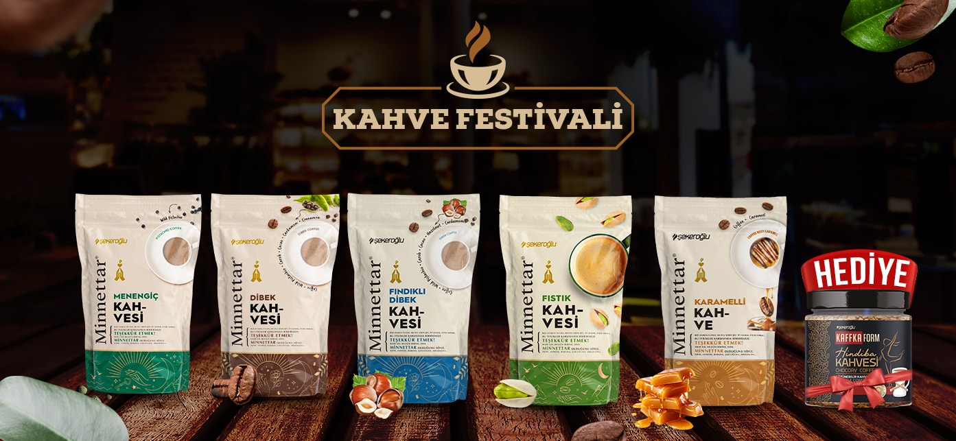 Minnettar Kahve Tanışma Seti Hindiba Kahvesi Hediyeli