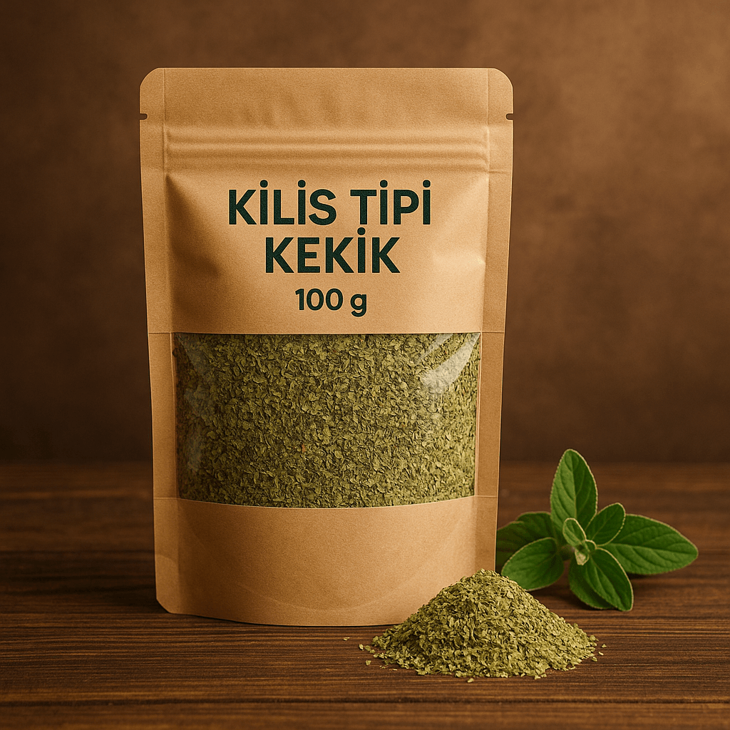 Kilis Tipi Kekik 100 gr – Yoğun Aromalı, Doğal ve Elenmiş Kurutulmuş Kekik