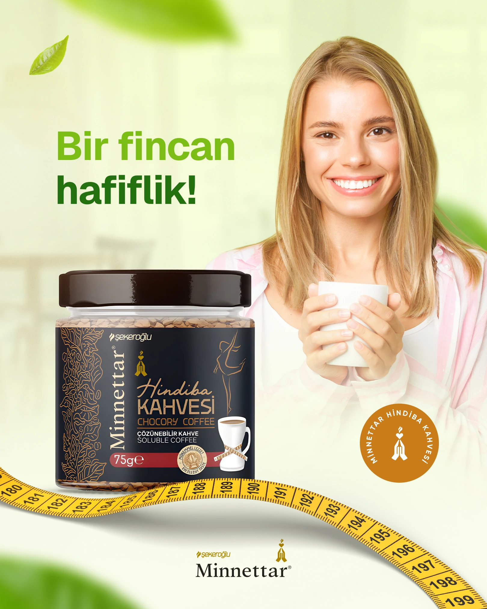 Minnettar Kahve Tanışma Seti Hindiba Kahvesi Hediyeli