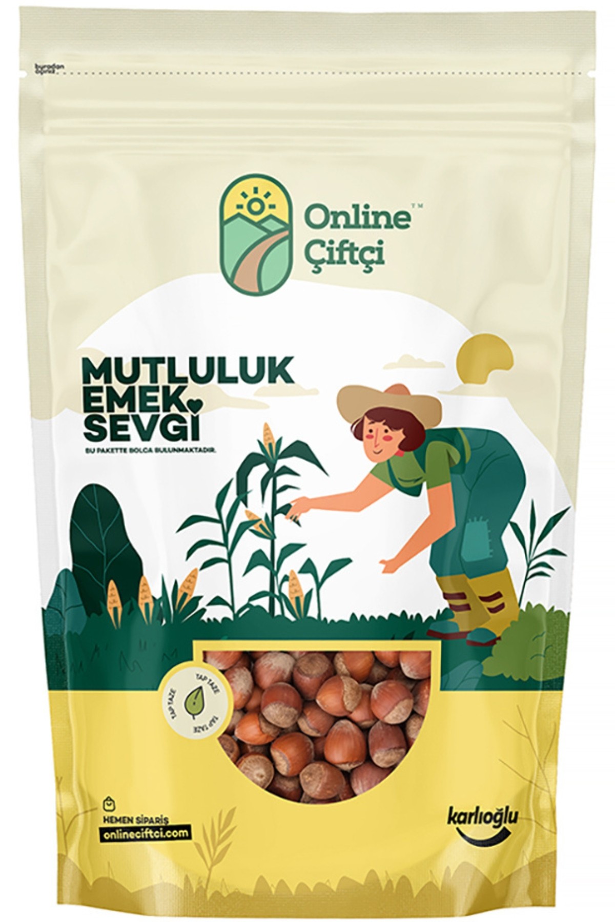 Çiğ Fındık 1Kg